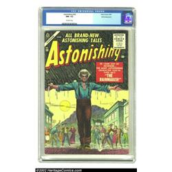Astonishing #39 White Mountain pedigree (Atlas, 1955) CGC NM- 9.2 Off-white pages. This White Mounta