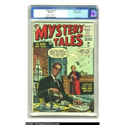 Mystery Tales #29 White Mountain pedigree (Atlas, 1955) CGC NM 9.4 Off-white to white pages. One of.