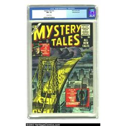 Mystery Tales #32 White Mountain pedigree (Atlas, 1955) CGC NM- 9.2 Off-white pages. Gerber indicate