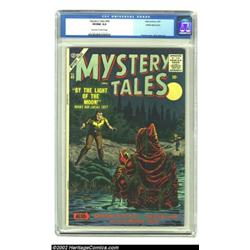 Mystery Tales #49 White Mountain pedigree (Atlas, 1957) CGC VF/NM 9.0 Off-white to white pages. Long