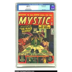 Mystic #11 White Mountain pedigree (Atlas, 1952) CGC FN/VF 7.0 Off-white to white pages. Timely/Atla