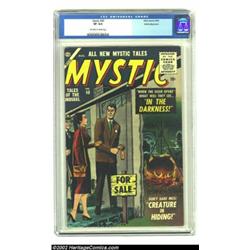 Mystic #50 White Mountain pedigree (Atlas, 1956) CGC VF 8.0 Off-white to white pages. The third inca