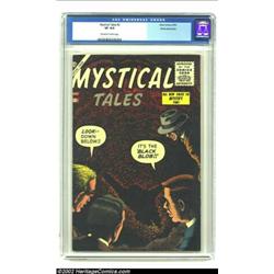 Mystical Tales #2 White Mountain pedigree (Atlas, 1956) CGC VF 8.0 Off-white to white pages. A typic