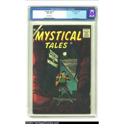 Mystical Tales #5 Circle 8 pedigree (Atlas, 1957) CGC VF+ 8.5 Off-white pages. This striking cover i