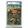 Image 1 : Spellbound #1 (Atlas, 1952) CGC VF- 7.5 Cream to off-white pages. Our first impression of this book.