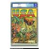Image 1 : U.S.A. Comics #1 (Timely, 1941) CGC FN/VF 7.0 Cream to off-white pages. Jack Kirby had created his m