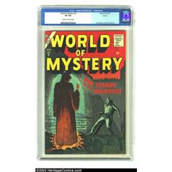 World of Mystery #5 Circle 8 pedigree (Atlas, 1957) CGC VF 8.0 Cream to off-white pages. Joe Orlando