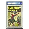Image 1 : Amazing Fantasy #15 (Marvel, 1962) CGC NM 9.4 Off-white pages. "And so a legend is born, and a new n