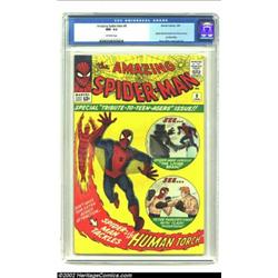 The Amazing Spider-Man #8 (Marvel, 1964) CGC NM- 9.2 Off-white pages. Here's a scorching copy of an.