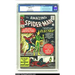 The Amazing Spider-Man #9 (Marvel, 1964) CGC NM- 9.2 Off-white to white pages. New super-villains we