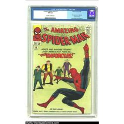 The Amazing Spider-Man #10 (Marvel, 1964) CGC VF 8.0 Off-white to white pages. Offered here is a ver