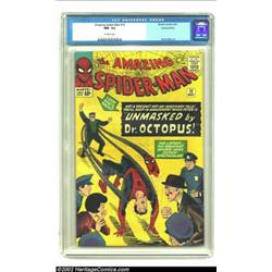 The Amazing Spider-Man #12 Diamond pedigree (Marvel, 1964) CGC NM- 9.2 Off-white pages. Doctor Octop