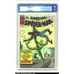 Amazing Spider-Man #20 (Marvel, 1965) CGC NM- 9.2 Off-white pages. The Scorpion makes his comics deb