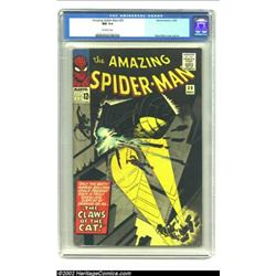 The Amazing Spider-Man #30 (Marvel, 1965) CGC NM 9.4 Off-white pages. There is a terrific Ditko nigh