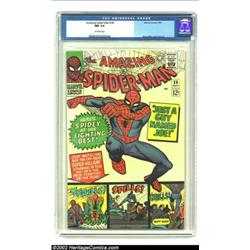The Amazing Spider-Man #38 (Marvel, 1966) CGC NM 9.4 Off-white pages. The final Steve Ditko issue of