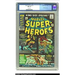 Marvel Super-Heroes #1 (Marvel, 1966) CGC NM+ 9.6 Off-white pages. Here is a book that is one incred