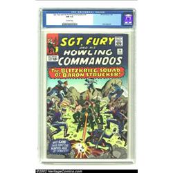 Sgt. Fury and His Howling Commandos #14 (Marvel, 1965) CGC NM 9.4 Off-white pages. Marvel's lone ent