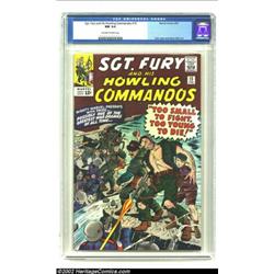 Sgt. Fury and His Howling Commandos #15 (Marvel, 1965) CGC NM 9.4 Off-white to white pages. This boo