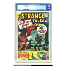 Strange Tales #124 (Marvel, 1964) CGC NM+ 9.6 Off-white pages. Dick Ayers and Steve Ditko collaborat
