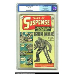 Tales of Suspense #39 (Marvel, 1963) CGC VF- 7.5 Off-white pages. After the introduction over the pr