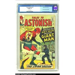 Tales to Astonish #49 (Marvel, 1963) CGC VF/NM 9.0 Off-white pages. "Golly, Ant-Man, we hardly got t