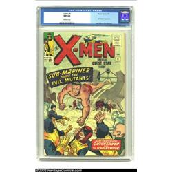 X-Men #6 (Marvel, 1964) CGC NM 9.4 Off-white pages. It would be another four years before Subby was.