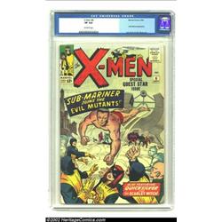 X-Men #6 (Marvel, 1964) CGC VF 8.0 Off-white pages. For such a "loner", the Sub-Mariner seemed to be