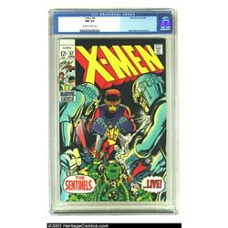 X-Men #57 (Marvel, 1969) CGC NM 9.4 Off-white to white pages. Neal Adams was a hot property, having.