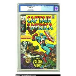 Captain America #126 Stan Lee File Copy (Marvel, 1970) CGC VG/FN 5.0 Cream to off-white pages. The F