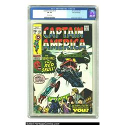 Captain America #129 Stan Lee File Copy (Marvel, 1970) CGC FN- 5.5 Off-white pages. The Red Skull to