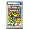 Image 1 : Captain America #130 Stan Lee File Copy (Marvel, 1970) CGC VF- 7.5 Off-white pages. Lots of guest-st