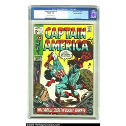 Captain America #132 Stan Lee File Copy (Marvel, 1970) CGC FN/VF 7.0 Cream to off-white pages. The B