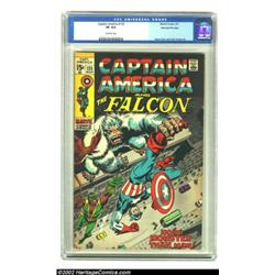 Captain America #135 Stan Lee File Copy (Marvel, 1971) CGC VF 8.0 Off-white pages. If "More Monster.