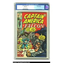 Captain America #136 Stan Lee File Copy (Marvel, 1971) CGC VF- 7.5 Cream to off-white pages. Nice co