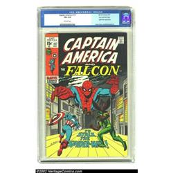 Captain America #137 Stan Lee File Copy (Marvel, 1971) CGC VF+ 8.5 Off-white pages. Spider-Man cross