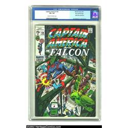 Captain America #138 Stan Lee File Copy (Marvel, 1971) CGC VF+ 8.5 . John Romita's inspired cover ha