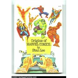 Origins of Marvel Comics 1st print Stan Lee File Copy (Marvel, 1974) Condition: VG. In the mid- 1970