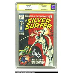 The Silver Surfer #7 Stan Lee File Copy (Marvel, 1969) CGC FN- 5.5 Cream to off-white pages. Signatu
