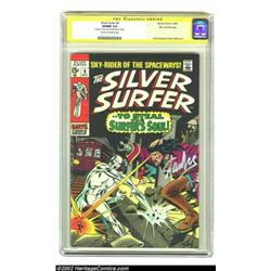 The Silver Surfer #9 Stan Lee File Copy (Marvel, 1969) CGC VF/NM 9.0 Cream to off-white pages. Signa