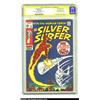 Image 1 : The Silver Surfer #15 Stan Lee File Copy (Marvel, 1970) CGC FN 6.0 Cream to off-white pages. The Fan