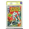 Image 1 : The Silver Surfer #17 Stan Lee File Copy (Marvel, 1970) CGC VF- 7.5 Cream to off-white pages. Signat