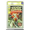 Image 1 : The Silver Surfer #18 Stan Lee File Copy (Marvel, 1970) CGC VG+ 4.5 Off-white pages. Signature serie