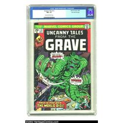 Uncanny Tales (2nd Series) #12 Stan Lee File Copy (Marvel, 1975) CGC FN+ 6.5 Cream to off-white page