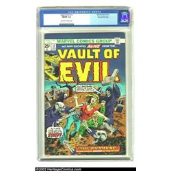 Vault of Evil #17 Stan Lee File Copy (Marvel, 1975) CGC FN/VF 7.0 Cream to off-white pages. You shou