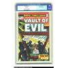 Image 1 : Vault of Evil #18 Stan Lee File Copy (Marvel, 1975) CGC VF 8.0 Cream to off-white pages. Is he innoc
