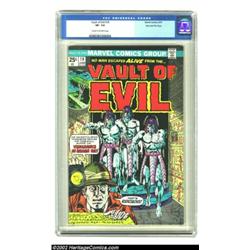 Vault of Evil #19 Stan Lee File Copy (Marvel, 1975) CGC VF- 7.5 Cream to off-white pages. Stan Lee's