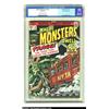 Image 1 : Where Monsters Dwell #33 Stan Lee File Copy (Marvel, 1975) CGC VG 4.0 Cream to off-white pages. Clas