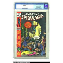 Amazing Spider-Man #96 (Marvel, 1971) CGC NM+ 9.6 Off-white to White Pages. First of the three class