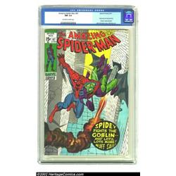 Amazing Spider-Man #97 (Marvel, 1971) CGC 9.4 Off-White to White Pages. Stan Lee continues his "drug