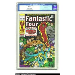 Fantastic Four #100 (Marvel, 1970) CGC NM 9.4 Off-white to white pages. The title that started the M